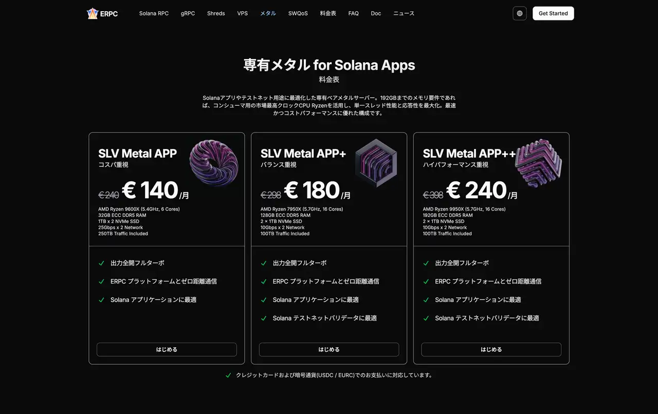 Dedicated Metal Servers for Apps