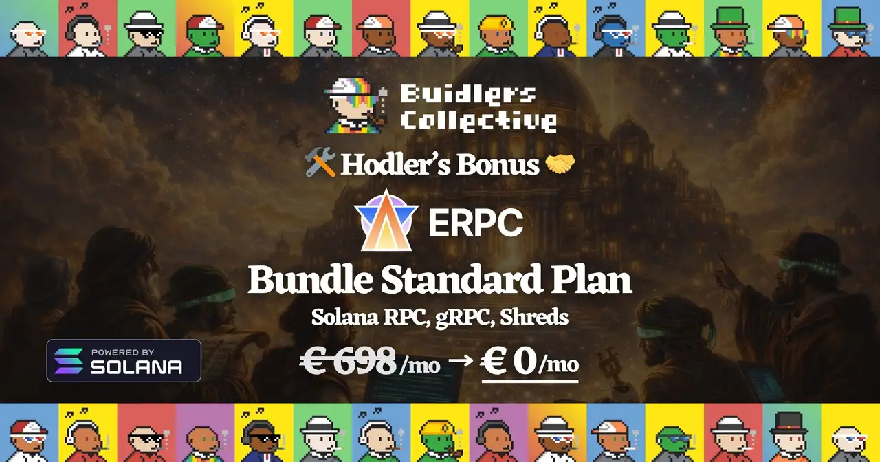 ERPC x BDLC NFT Bonus Plan: Major Upgrade — Bundle Plan Worth €698/Month Now Free for BDLC Holders, Expanding to Full-Stack Solana Access Including Geyser gRPC and Direct Shreds