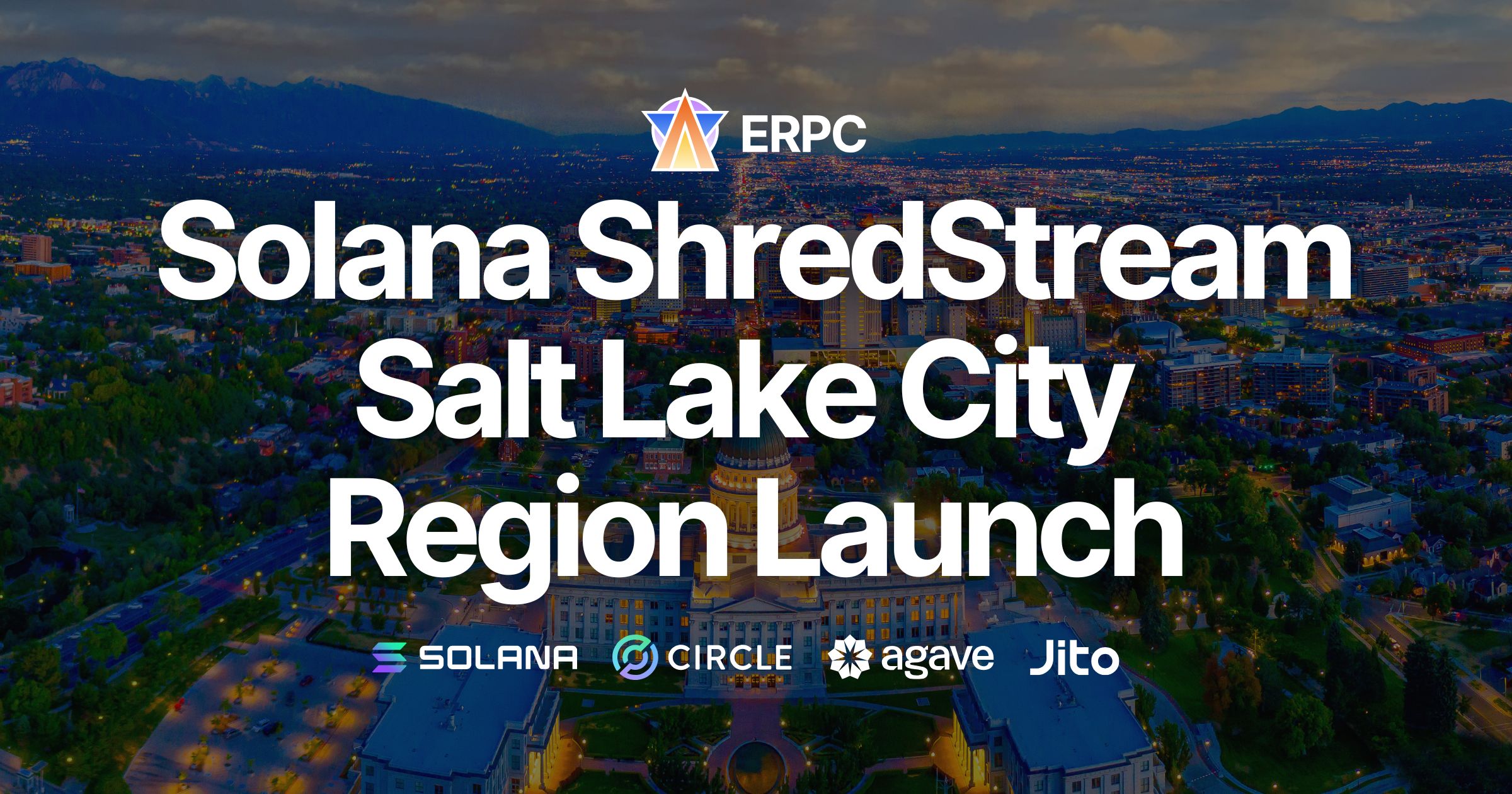 ERPC Launches Salt Lake City Region to Popular Solana Dedicated ShredStream