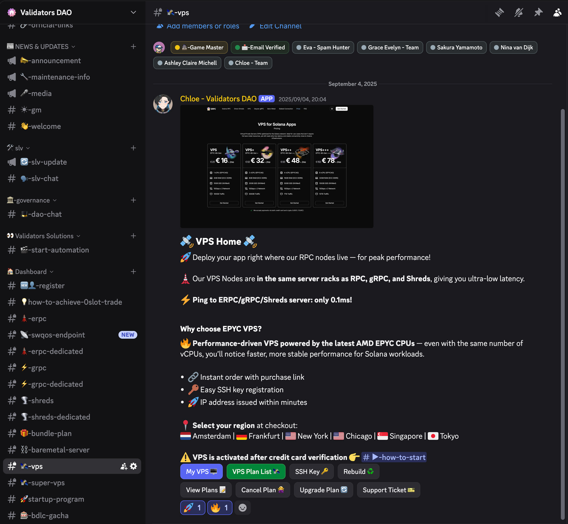 VPS Dashboard