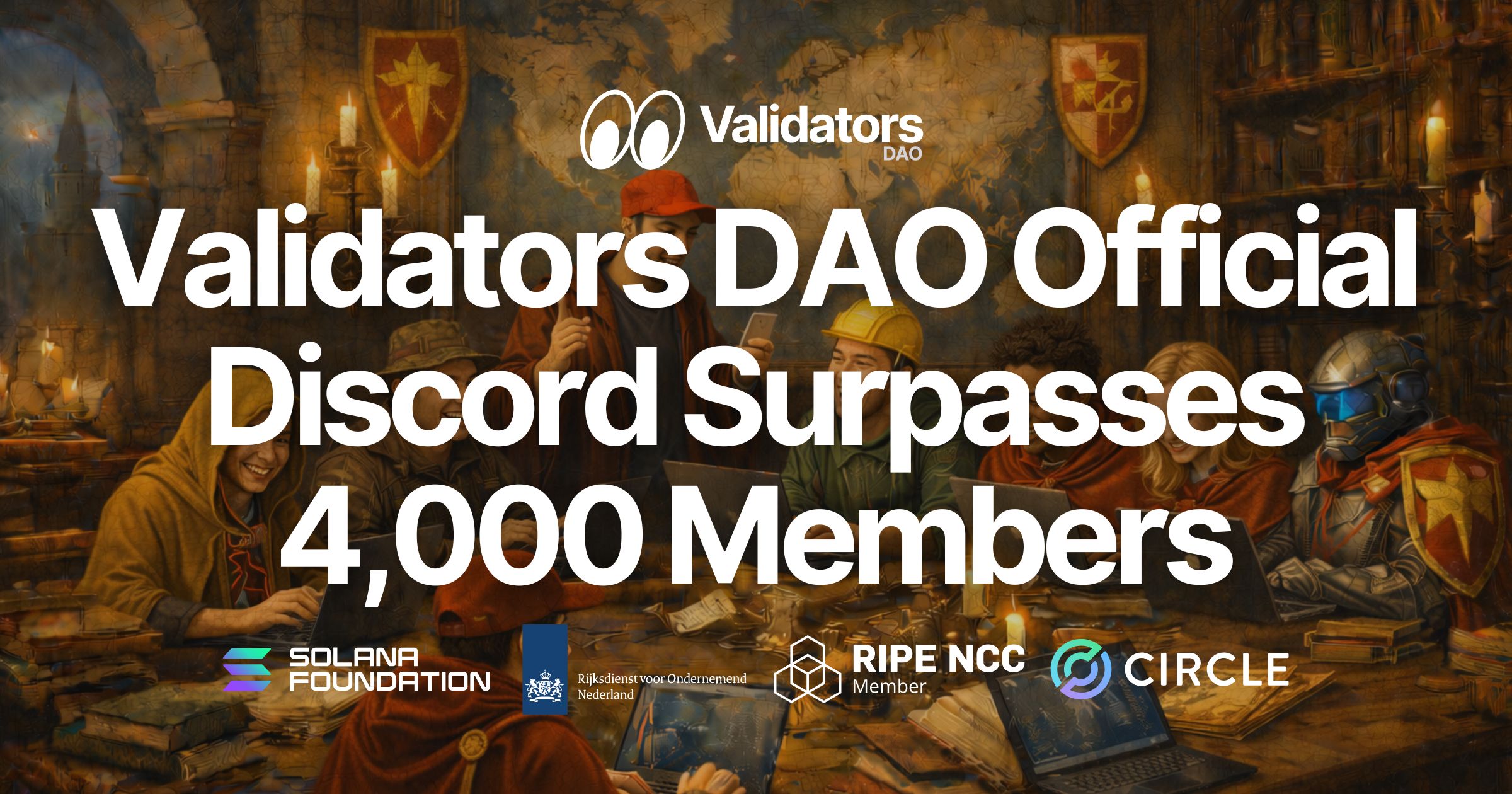 Validators DAO Official Discord Vượt Mốc 4.000 Thành Viên — DAO Chia Sẻ Tri Thức Vận Hành Hạ Tầng Solana Trong Thực Tế và Hoàn Trả Giá Trị Cho Thế Giới Qua Sản Phẩm và Mã Nguồn Mở